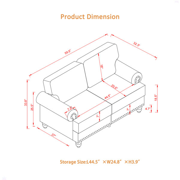 Dimensions du produit