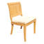 Ensemble de salle à manger 11 pièces en bois de teck de qualité A: 122 po Caranas-773204843