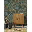 Papier peint bleu sarcelle Mid-Woods-1825509083