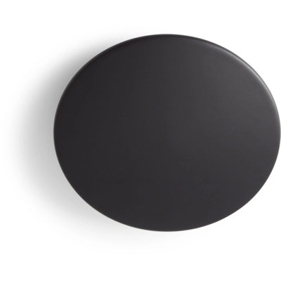Finished Drain Cap - Matte Black