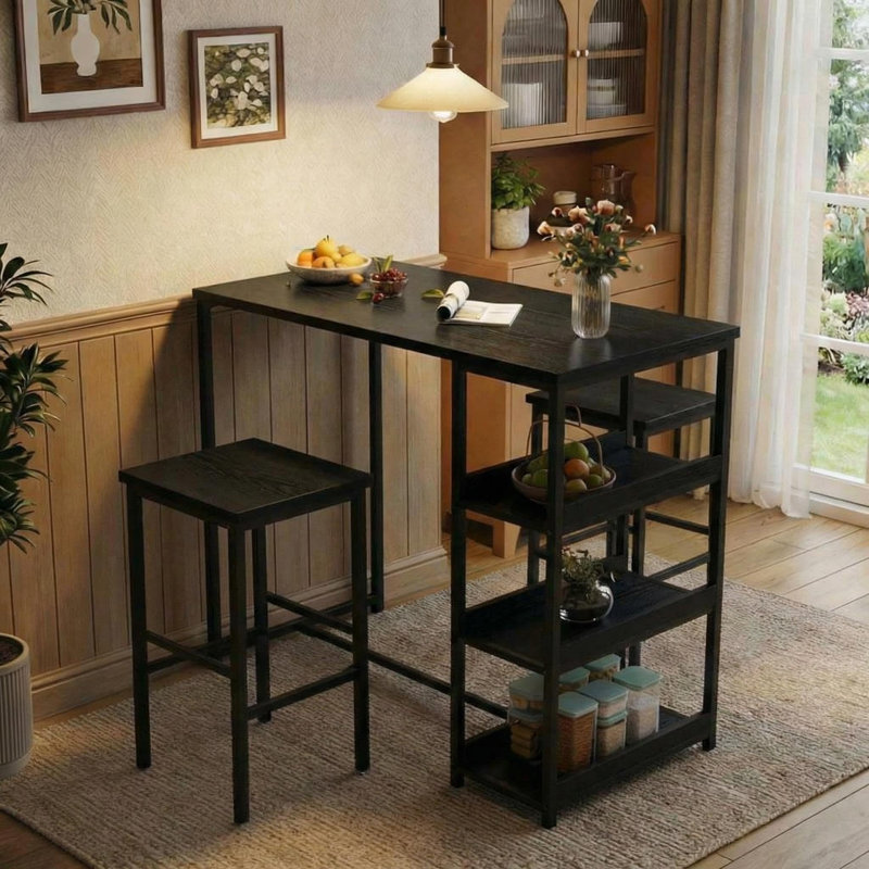 Dining Set, Black, Black, Black, Black