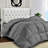 Lux Décor Collection Cozy Elegance Gray Microfiber Comforter-1122595353