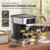 20-Bar Espresso Machine, Professional Espresso Maker with Auto Milk Frother, Compact Home Coffee Machine