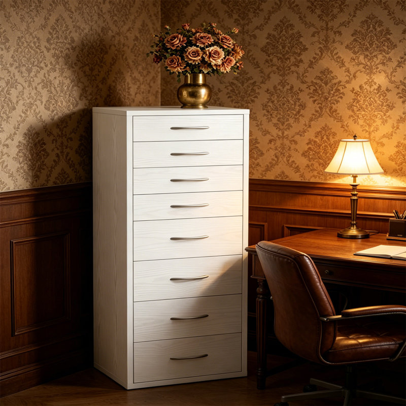 Metal Rectangle Accent Cabinet