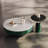 Modern Black Ash Veneer Side Table