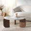 Graelyn Marble Top Coffee Table-2000067732