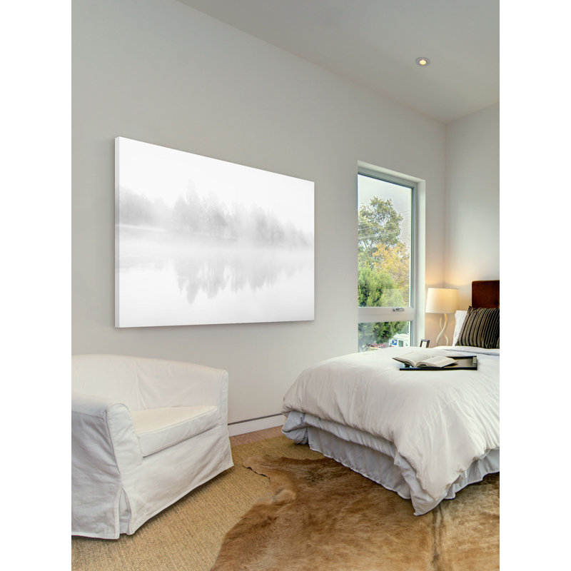 « icy réflexions », reproduction d’art sur toile tendue, 16 po x 24 po, Toile tendue
