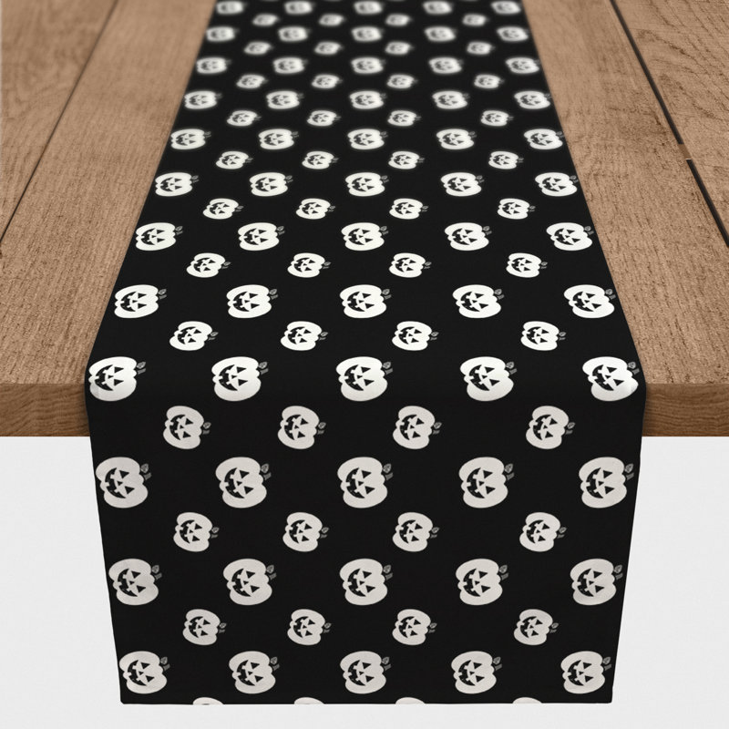 Lory Geometric Halloween Table Runner