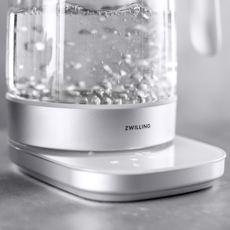 Zwilling Enfinigy Electric Tea Kettle, Silver