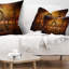 End of Time - Coussin imprimé abstrait
