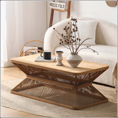 Mid-Century Modern Coffee Table, 43.3\