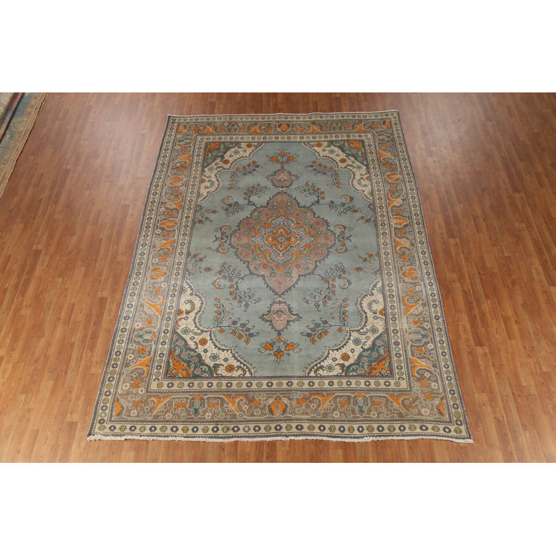 Tapis traditionnel en laine 8 x 11