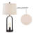Kropp Metal USB Table Lamp