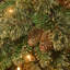 The Holiday Aisle® 9 ft. Golden Bristle Garland with Clear Lights