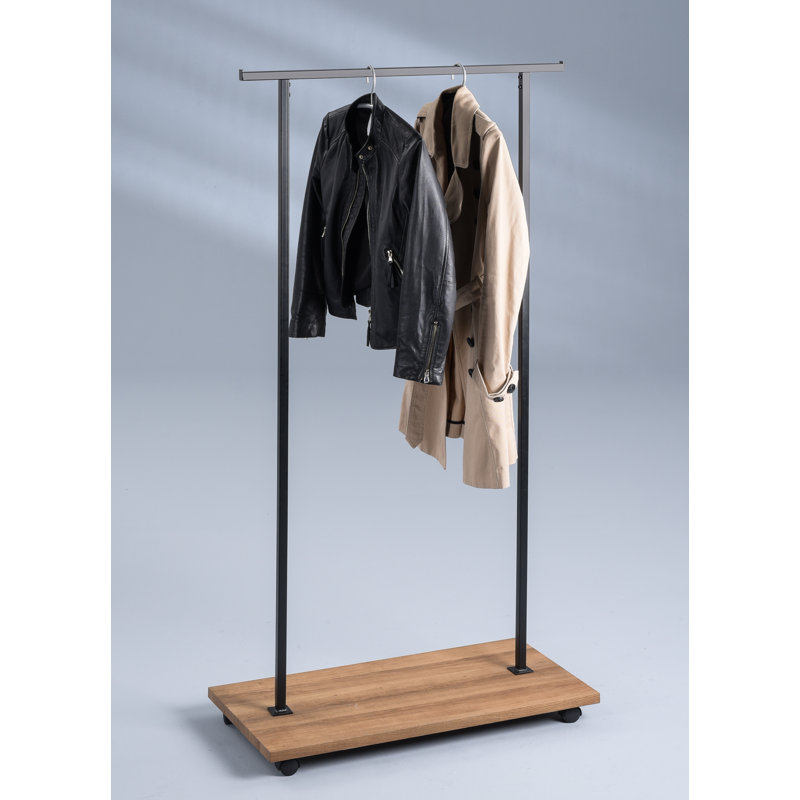 Haderslev 80 cm Rolling Clothes Rack
