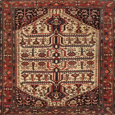 Tapis traditionnel brun / beige