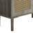4-Doors Rattan Mesh Storage Cabinet, Sideboard-541040530