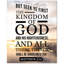 The Kingdom Of God - Wrapped Canvas Print-600333176