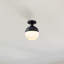 Plafonnier semi-encastré Mid-Century 1 lumière Schoch-731622150