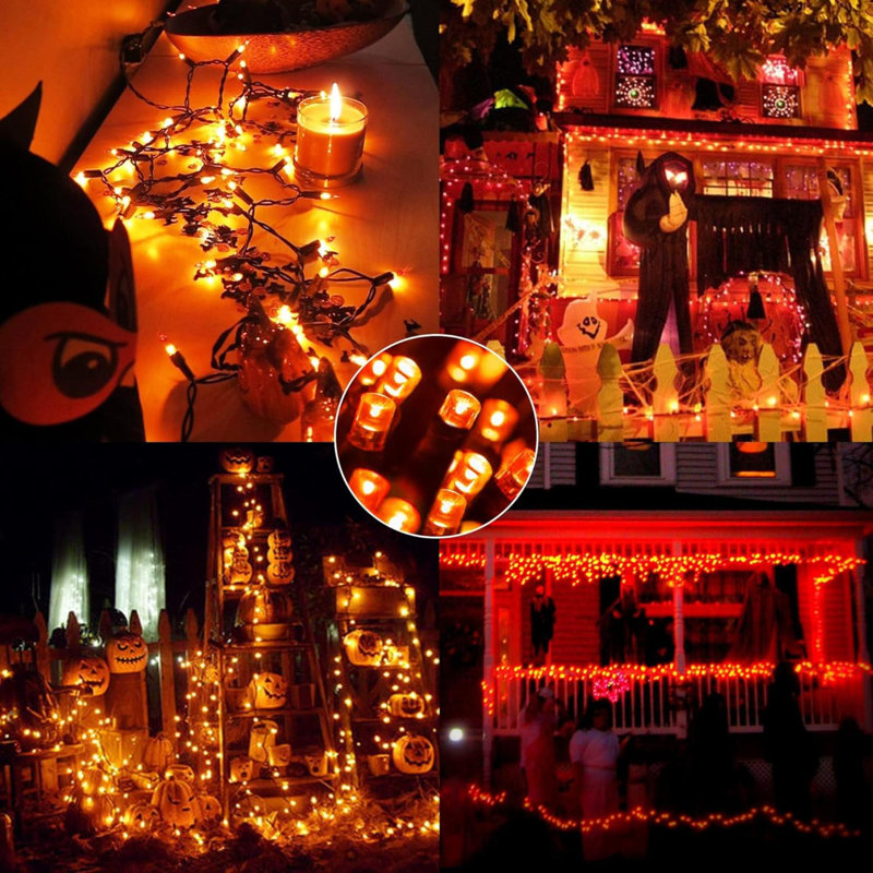 9.96'' String Lights, Orange