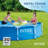 Intex 10ft x 30in Metal Frame Swimming Pool Set with Filter and Debris Cover