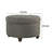 Aldolphus 25" Wide Tufted Round Storage Ottoman