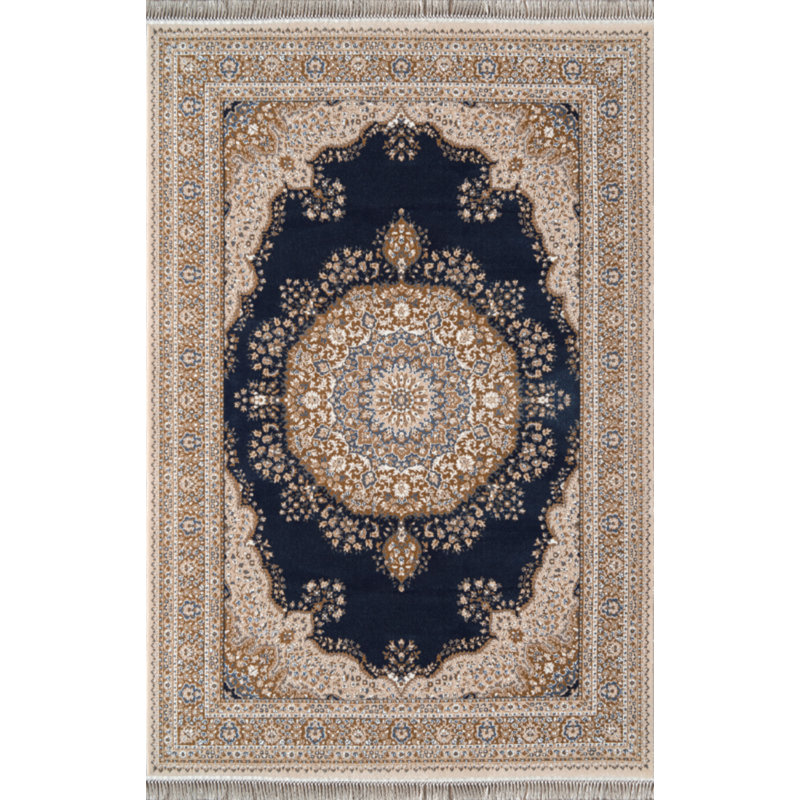 Tearesa Cotton Oriental Rug, Rectangle 3'3" x 6'3"