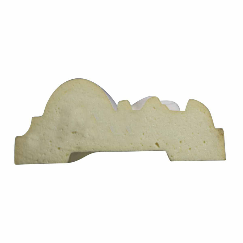Primed White Urethane Ornate Crown Molding 94" L