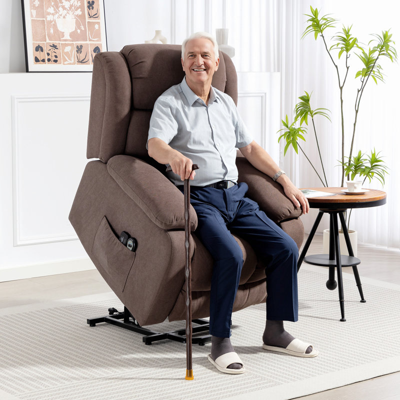 Analiesa Massage Chair, Dark Brown