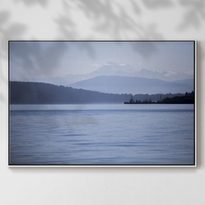 Bleu sérénité - imprimé