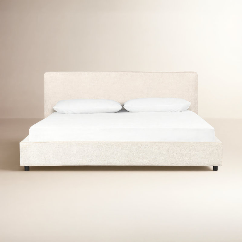 Aidan Upholstered Bed, Queen, Plushtone Linen