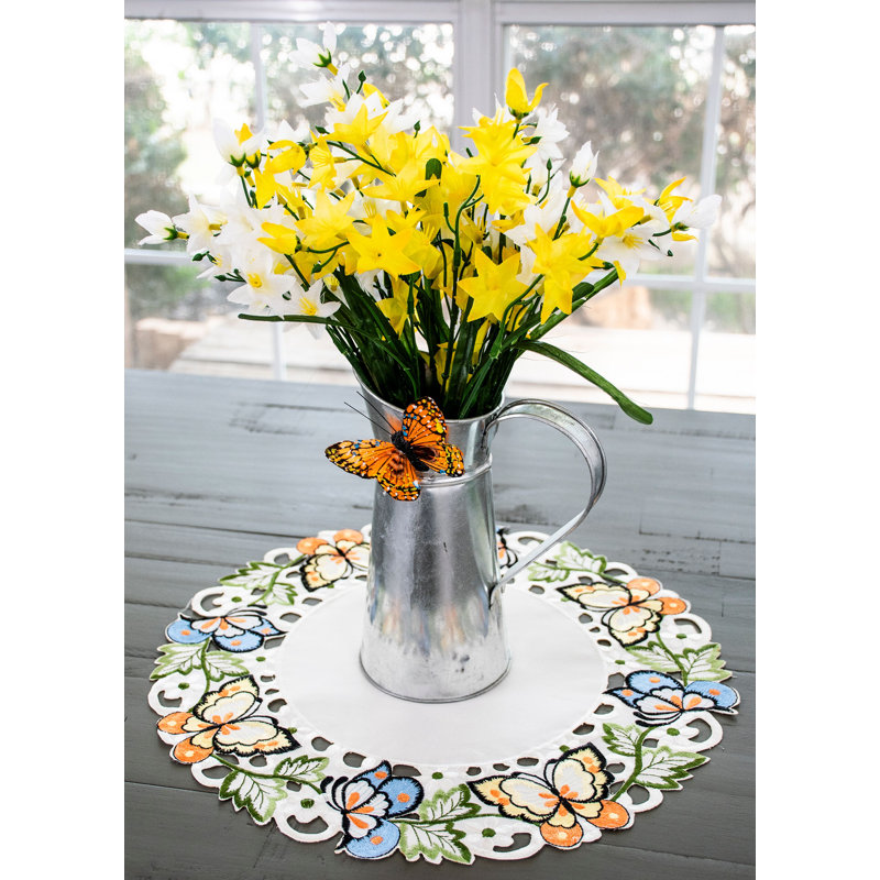 Napperon Offerman Butterfly (rond 15 po)