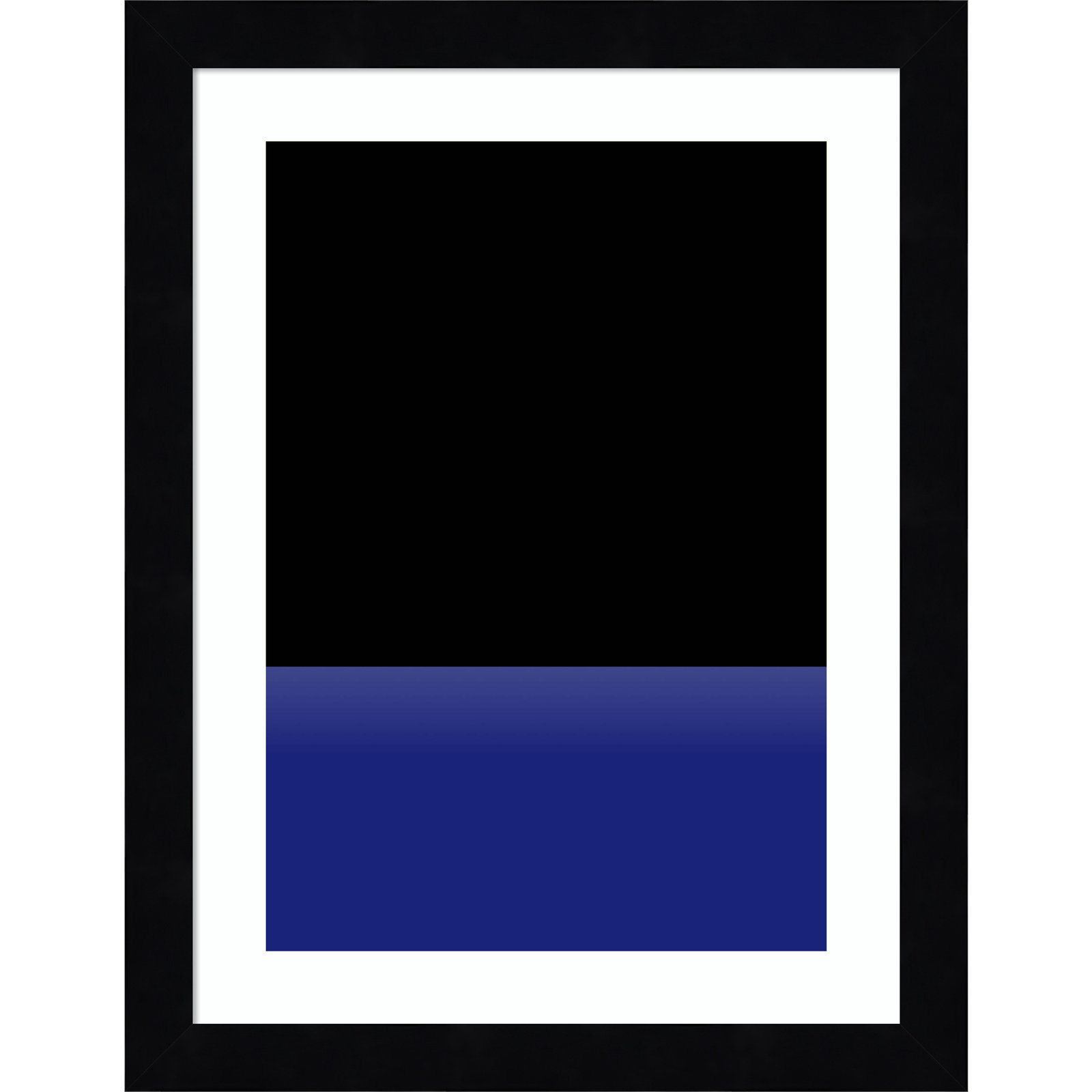 Lancey "Sea" Print by Alex Caminker, Black , 13" H x 10" W
