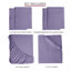 Ensemble de draps en microfibre 6 pièces Lux Decor-1501291199-1501291184