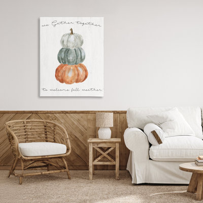 Gather Together Fall Weather Canvas, design by Livi Finn