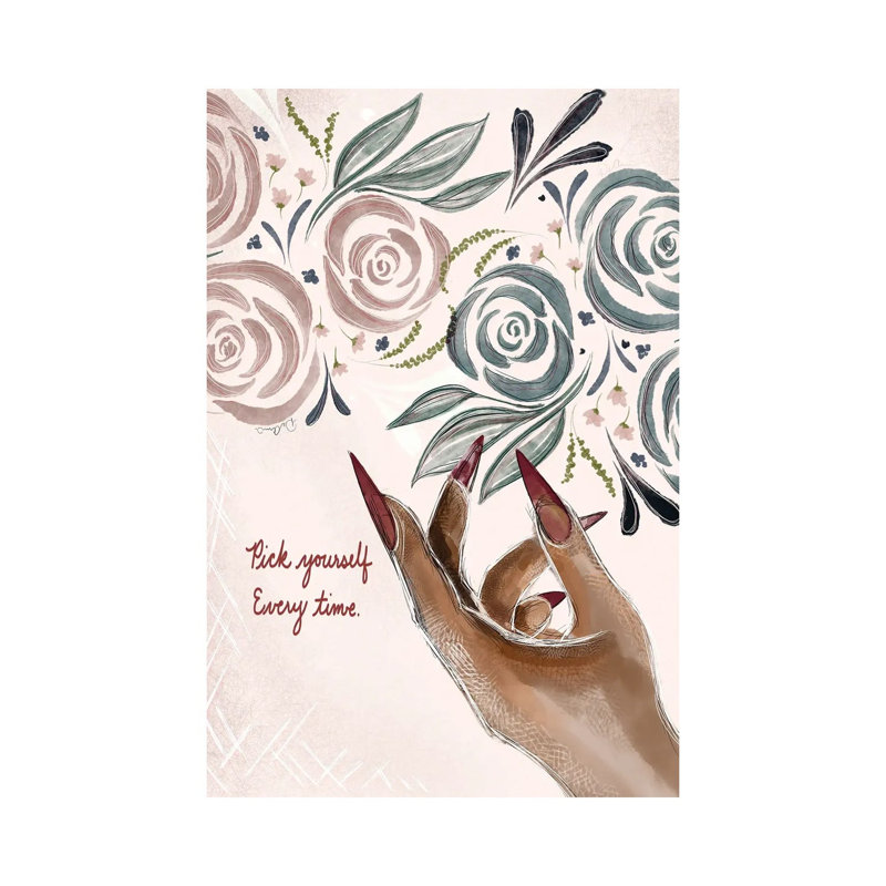Every Time by DeeLashee - Painting on Canvas, 66.04cm H x 45.72cm W x 3.81cm D, Wrapped Canvas