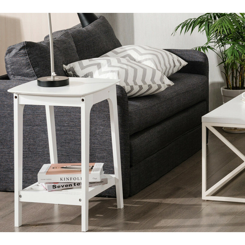 Appiah Solid Wood, White