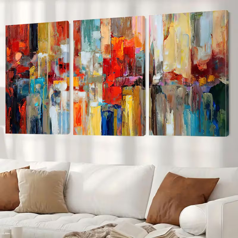 3 Piece Wrapped Canvas Print