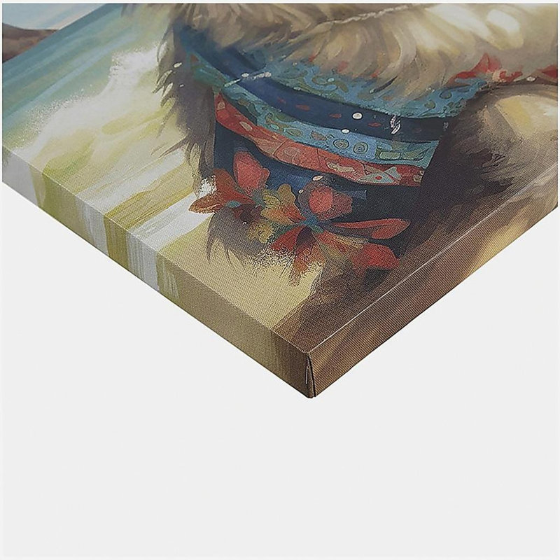 Chihuahua, art mural sur toile