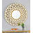 Rainbolt Metal Flat Wall Mirror