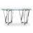 50'' Glass Top Console Table
