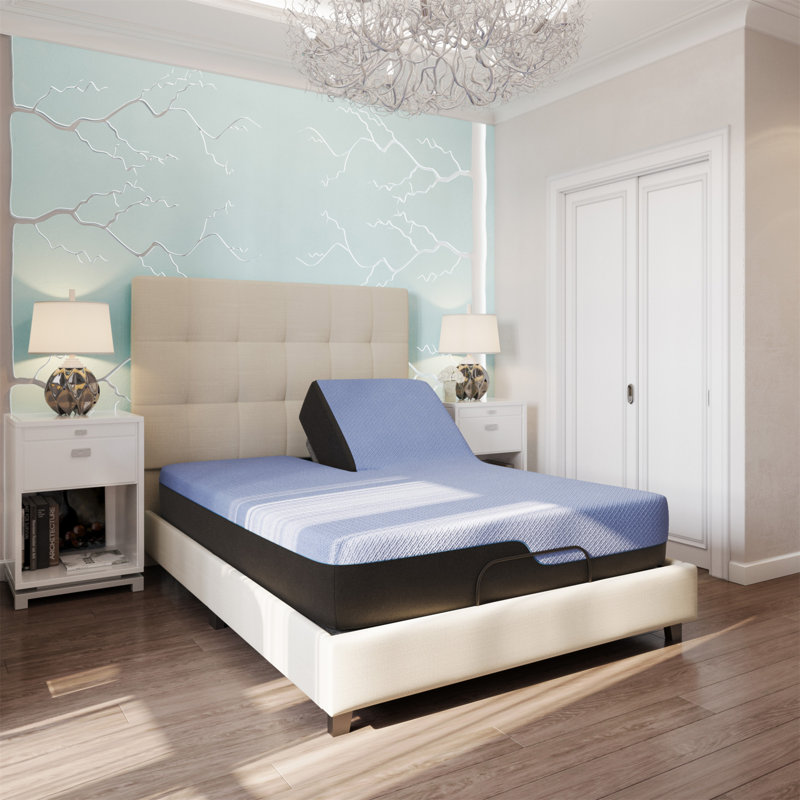 Matelas pour adulte en mousse viscoélastique rafraîchissante et rafraîchissante 12 pouces Refresh, Très grand lit