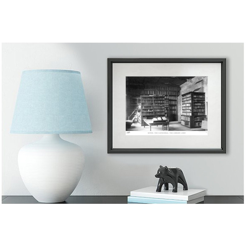 Ripon, The Cathedral, The Library C1885 by Francis Frith - Single Picture Frame Print, 40cm H x 50cm W x 2.3cm D