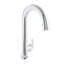 Sensate Pull-Down Touchless Single Handle Kitchen Faucet-1376412662