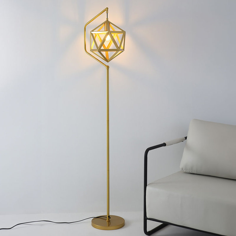 Adas 160cm Powder Coated Torchiere Floor Lamp