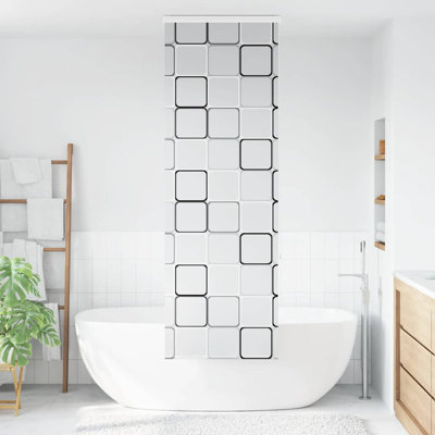 17 Stories Shower Roller Blind With Cassette 150X240 Cm Fabric Width 146 Cm