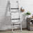 Wood Bathroom Quilt Rack Blanket Ladder