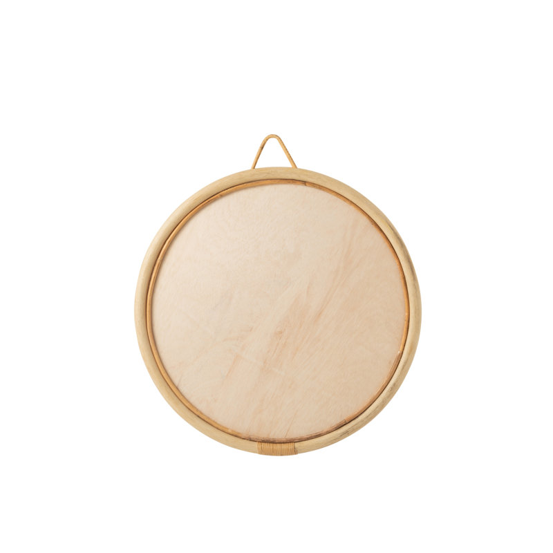 Rivale Wood Flat Wall Mirror