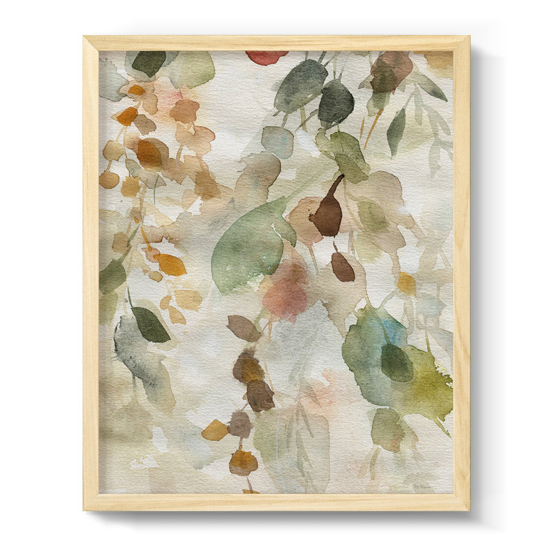 Neutral Spring II, reproduction encadrée, Toile avec cadre naturel, Pas de tapis