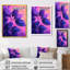 Plum Leaves Evening Collage III - feuilles, art mural-638547211-638547220-638547213